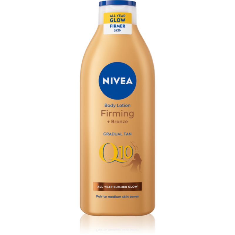 Nivea Q10 Firming + Bronze lotiune nuantatoare cu efect de întărire 400 ml