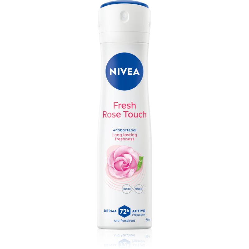 Nivea Rose Touch spray anti-perspirant pentru femei 150 ml