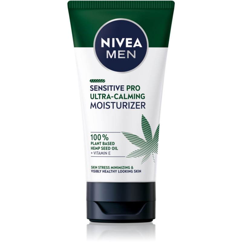 NIVEA MEN Sensitive Hemp crema de fata calmanta cu ulei de canepa pentru bărbați 75 ml