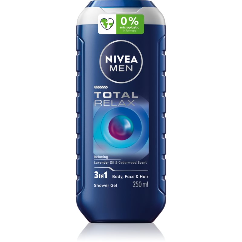 NIVEA MEN Total Relax gel de dus relaxant pentru barbati 250 ml