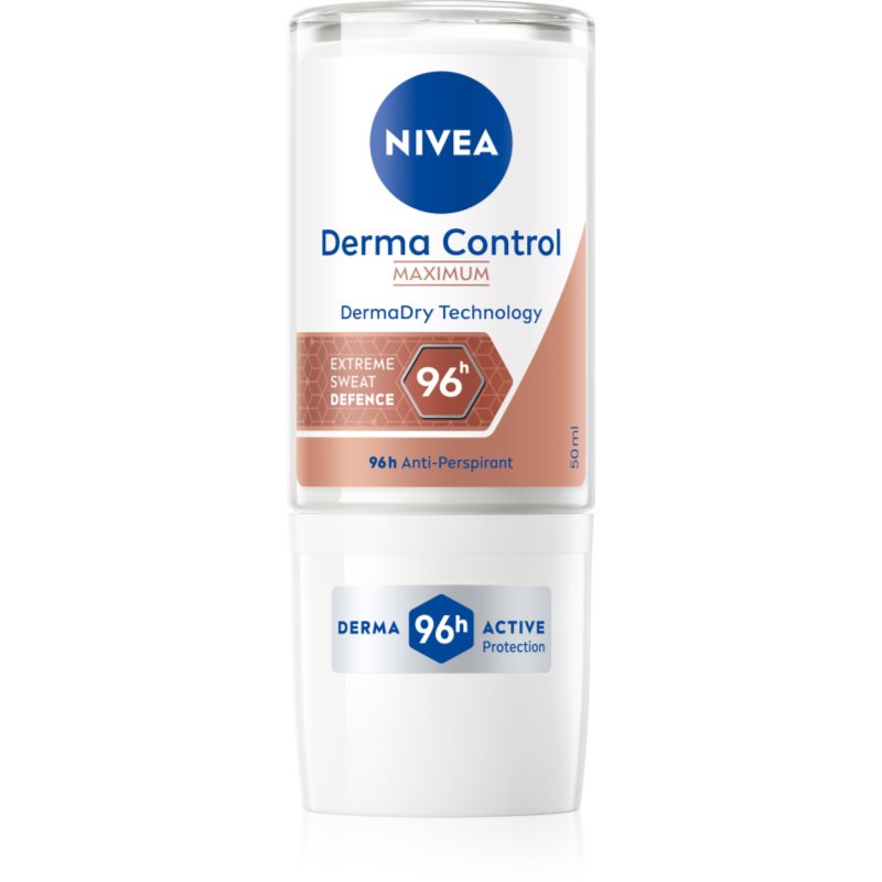 Nivea Derma Dry Control deodorant roll-on antiperspirant 50 ml