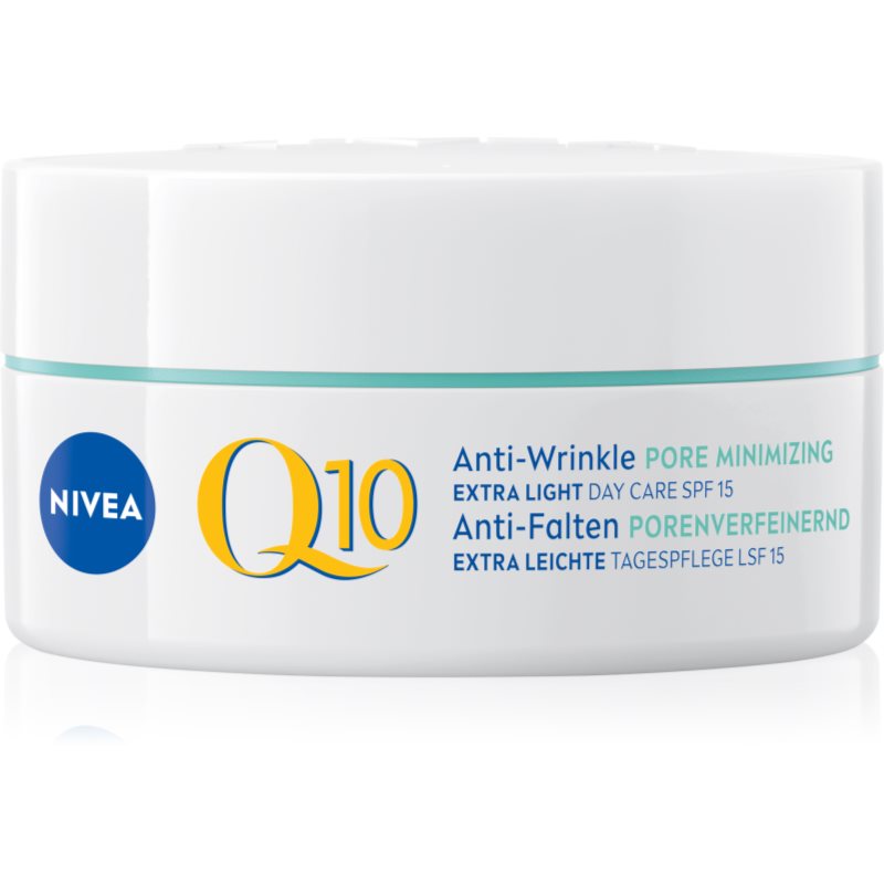 NIVEA Q10 Anti-Wrinkle crema de zi usoara antirid SPF 15 50 ml