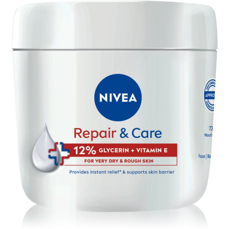 NIVEA Repair & Care crema regeneratoare si hranitoare pentru piele uscata 400 ml