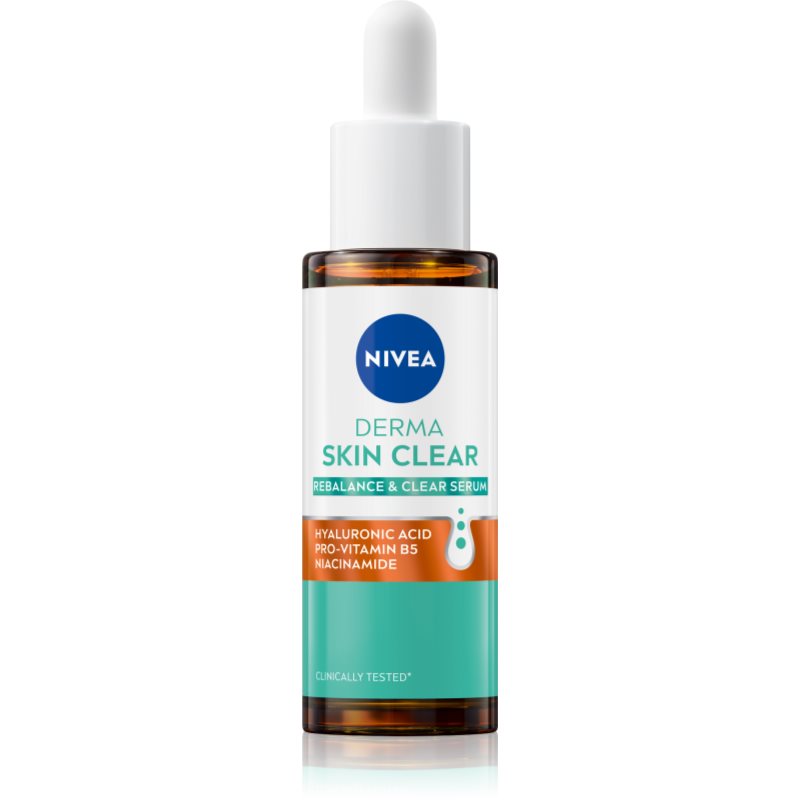 NIVEA Derma Skin Clear ser facial regenerant pentru pielea problematica 30 ml