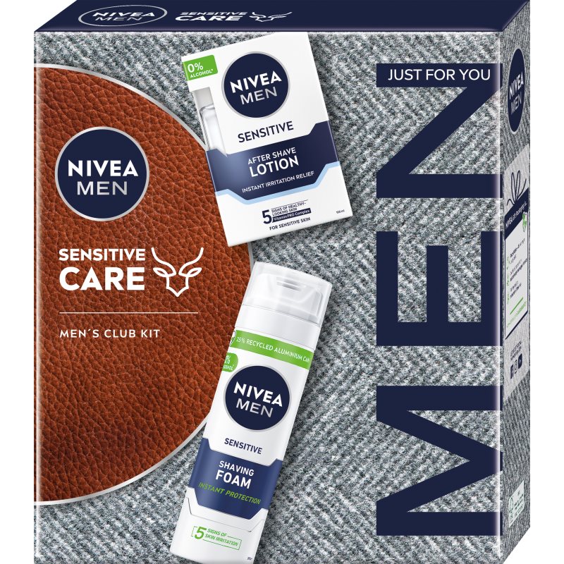 NIVEA MEN Sensitive Care set cadou pentru ras pentru bărbați