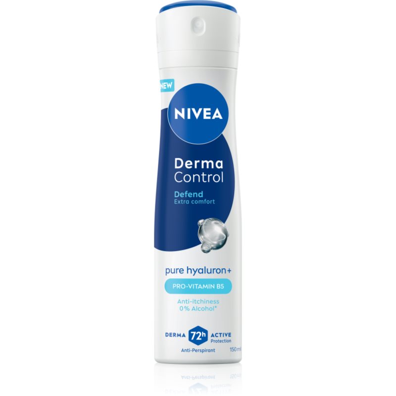 NIVEA Derma Control Defend spray anti-perspirant pentru piele iritata 150 ml