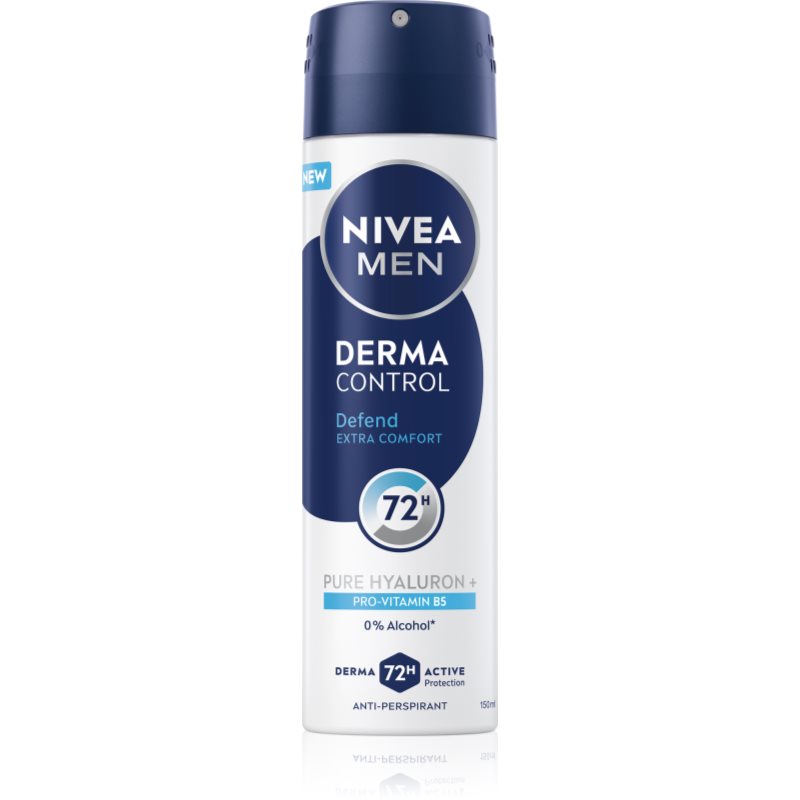 NIVEA MEN Derma Control Defend spray anti-perspirant pentru barbati 150 ml NIVEA MEN Derma Control Defend spray anti-perspirant pentru barbati 150 ml