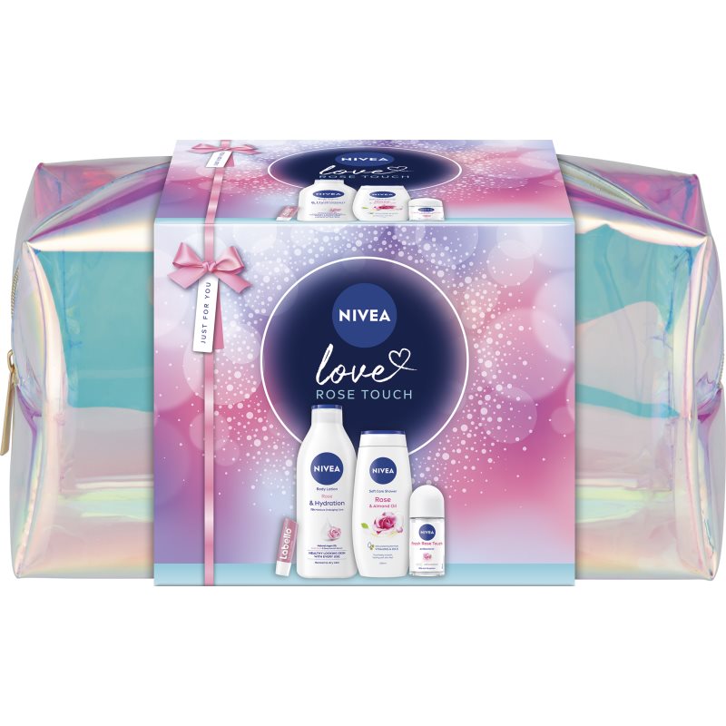 NIVEA Rose Touch set cadou nutritie si hidratare NIVEA Rose Touch set cadou nutritie si hidratare
