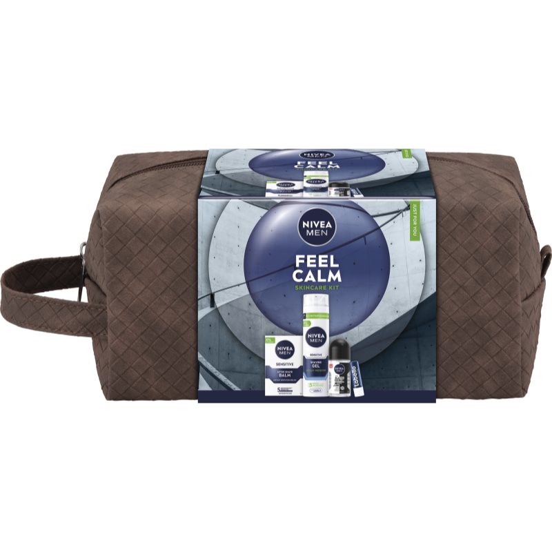 NIVEA MEN Feel Calm set cadou pentru piele sensibila NIVEA MEN Feel Calm set cadou pentru piele sensibila