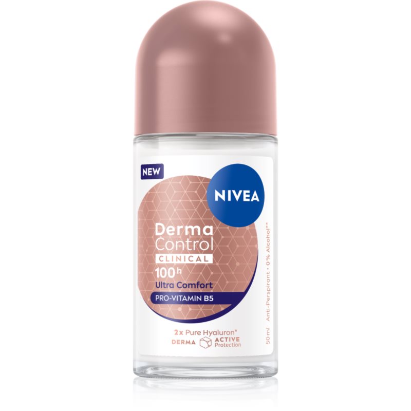 NIVEA Derma Control Clinical Ultra Comfort deodorant roll-on antiperspirant 50 ml