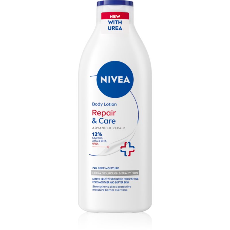 NIVEA Repair &amp; Care Urea lapte de corp regenerator pentru piele foarte uscata 400 ml