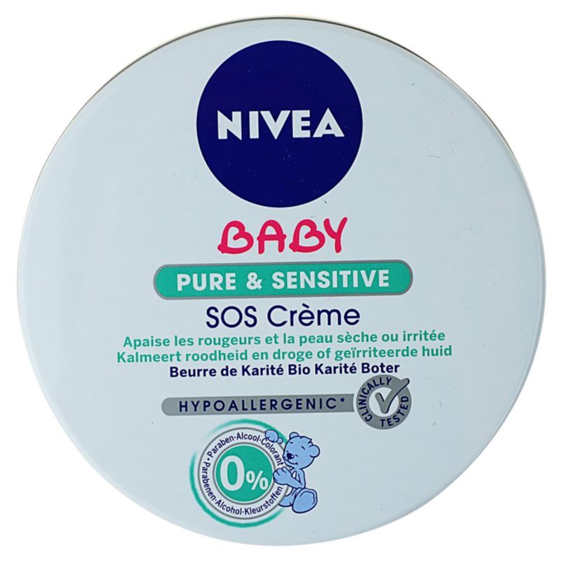NIVEA BABY SOS Pure & Sensitive crema 150 ml