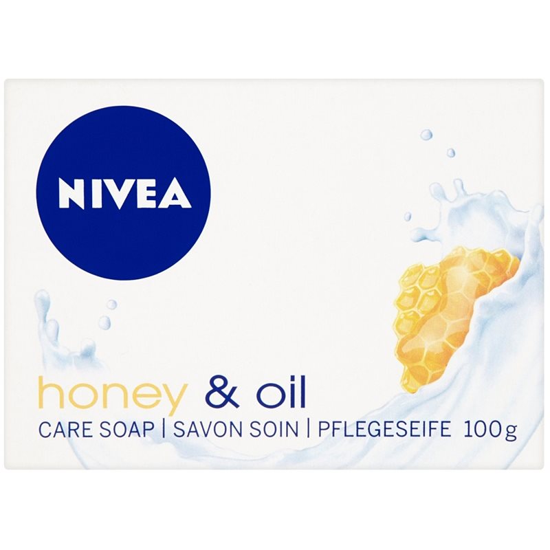 NIVEA Honey & Oil Krémové tuhé mýdlo 100 g