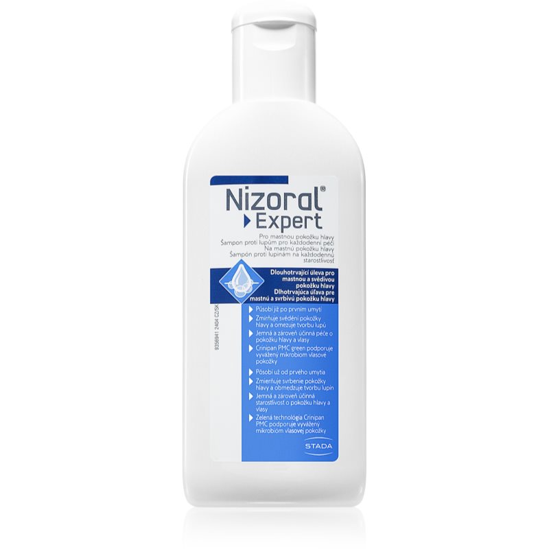 Nizoral Expert sampon de curatare delicat pentru par gras si cu matreata 200 ml