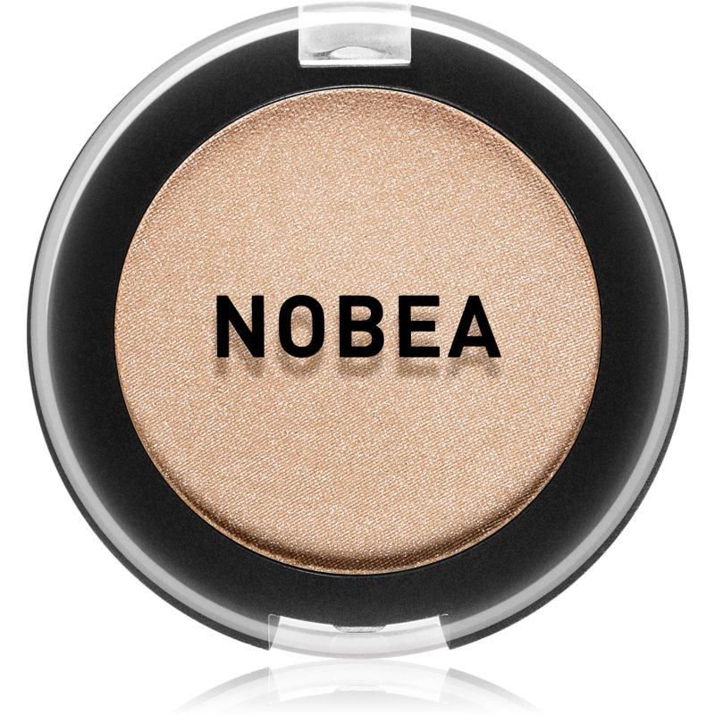 NOBEA Day-to-Day Mono Eyeshadow fard ochi cu particule stralucitoare culoare Toasted almond 3,5 g