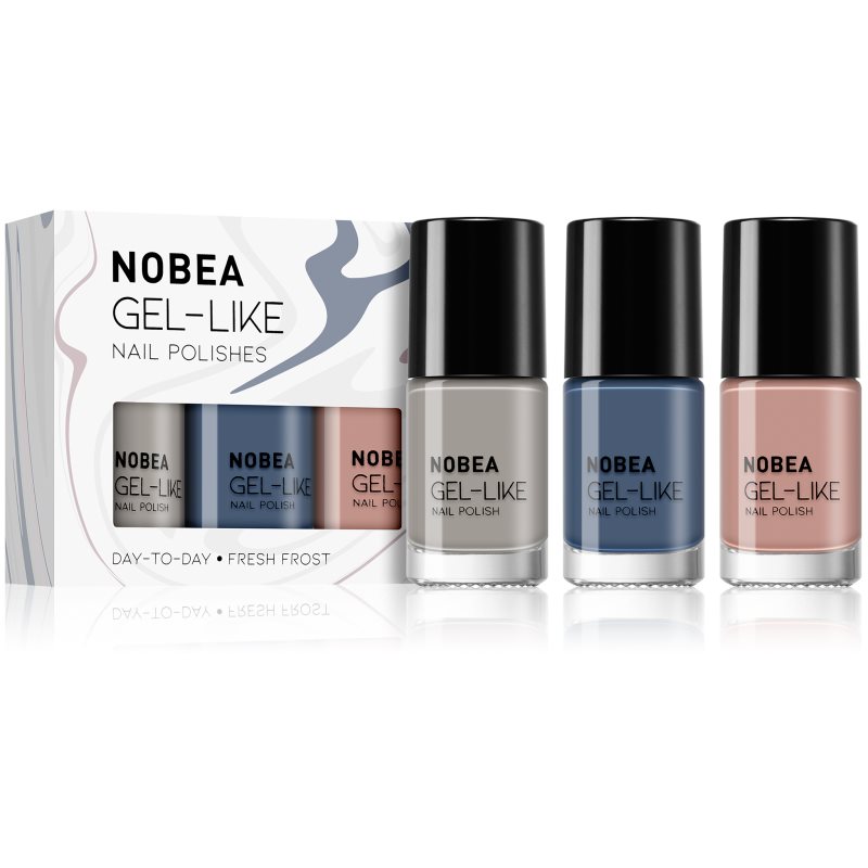 NOBEA Day-to-Day Fresh Frost Set set de lacuri de unghii Fresh Frost