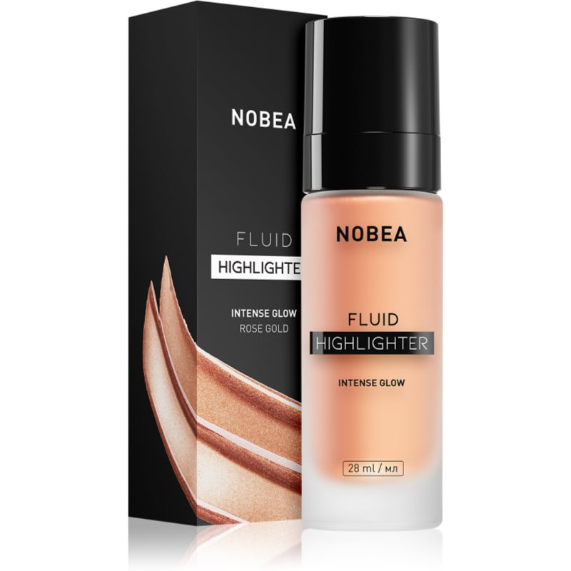 NOBEA Day-to-Day Fluid Highlighter iluminator lichid culoare 02 Rose gold 28 ml