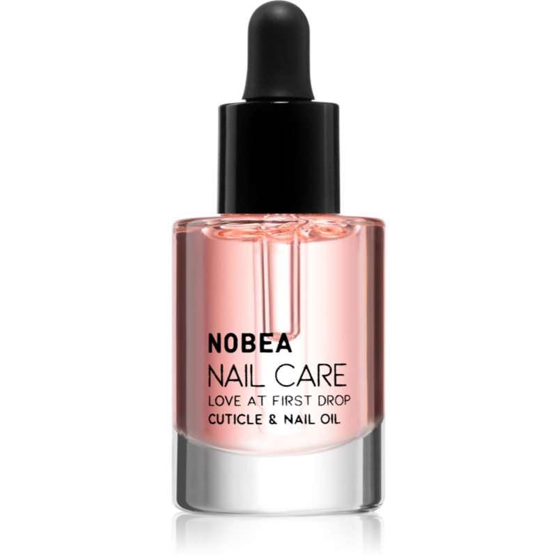NOBEA Nail Care Love at first drop Cuticle &amp; Nail oil ulei hrănitor pentru unghii și cuticule 12 ml