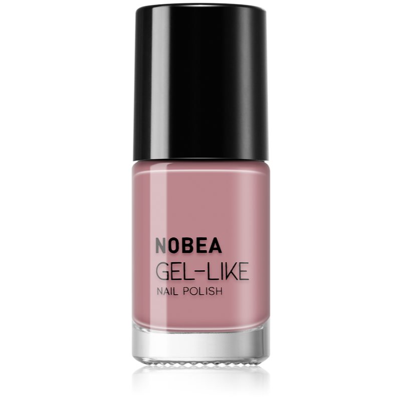 NOBEA Day-to-Day Gel-like Nail Polish lac de unghii cu efect de gel culoare Sienna #N58 6 ml