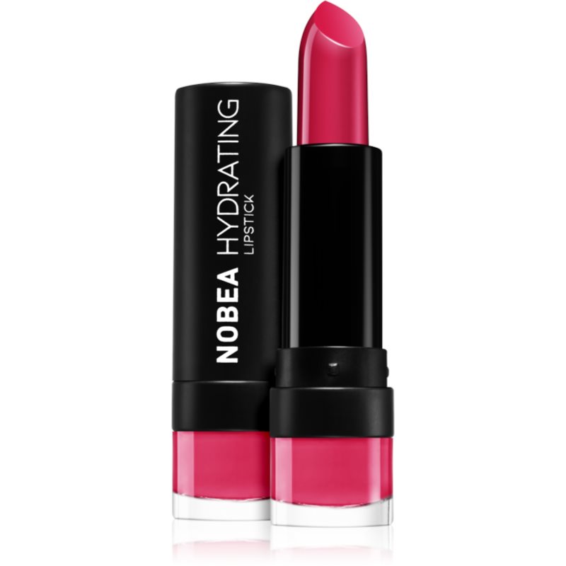 NOBEA Day-to-Day Hydrating Lipstick ruj hidratant culoare Cherry Punch #L12 4,5 g