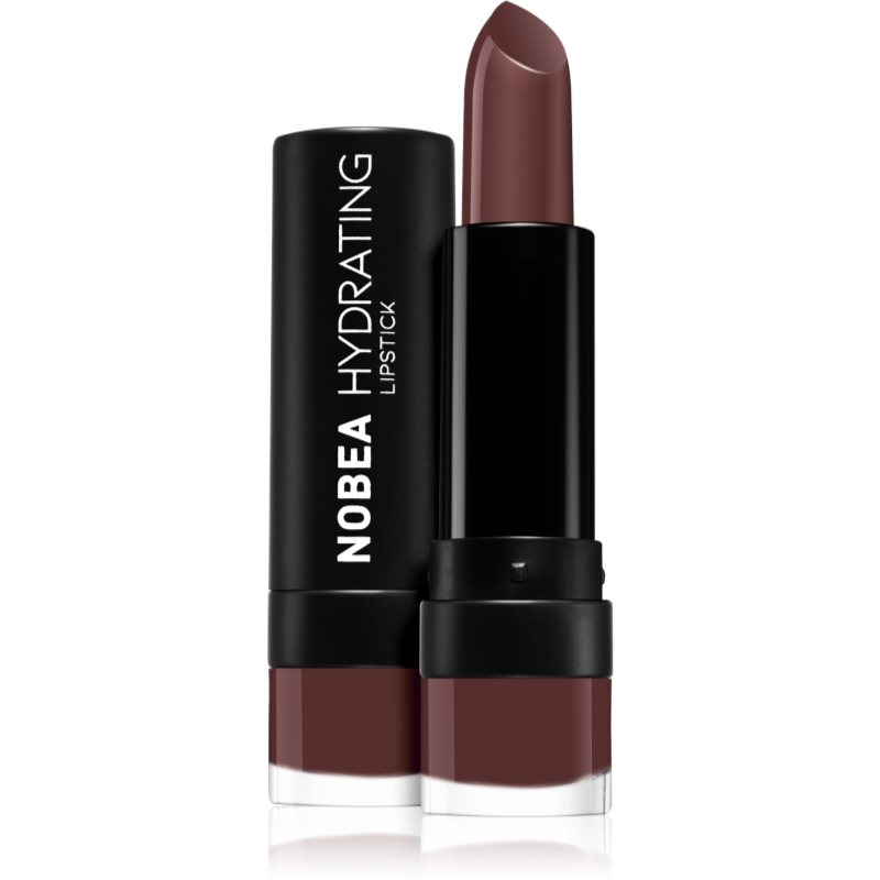 NOBEA Day-to-Day Hydrating Lipstick ruj hidratant culoare Dark Walnut #L17 4,5 g