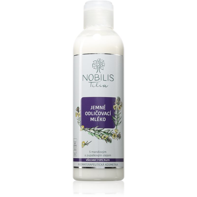 Nobilis Tilia Jemné Odličovací Mléko lapte demachiant cu efect de nutritiv 200 ml