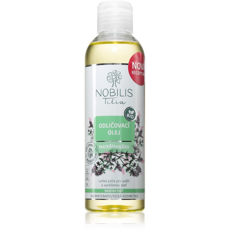 Nobilis Tilia Odličovací Olej Mateřídouška ulei demachiant pentru ten gras 200 ml