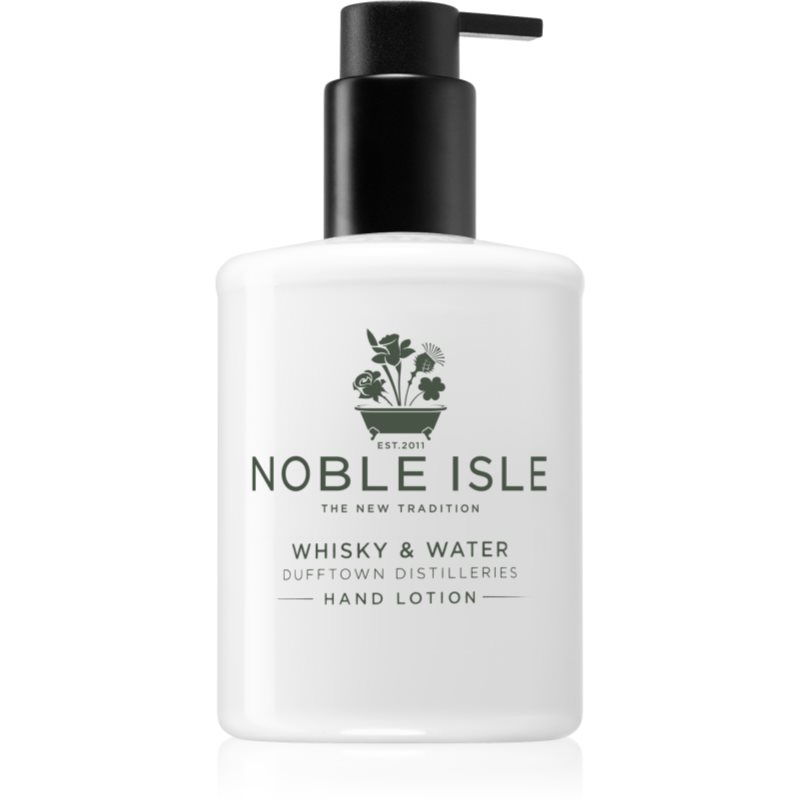 Noble Isle Whisky & Water crema de maini hranitoare pentru femei 250 ml