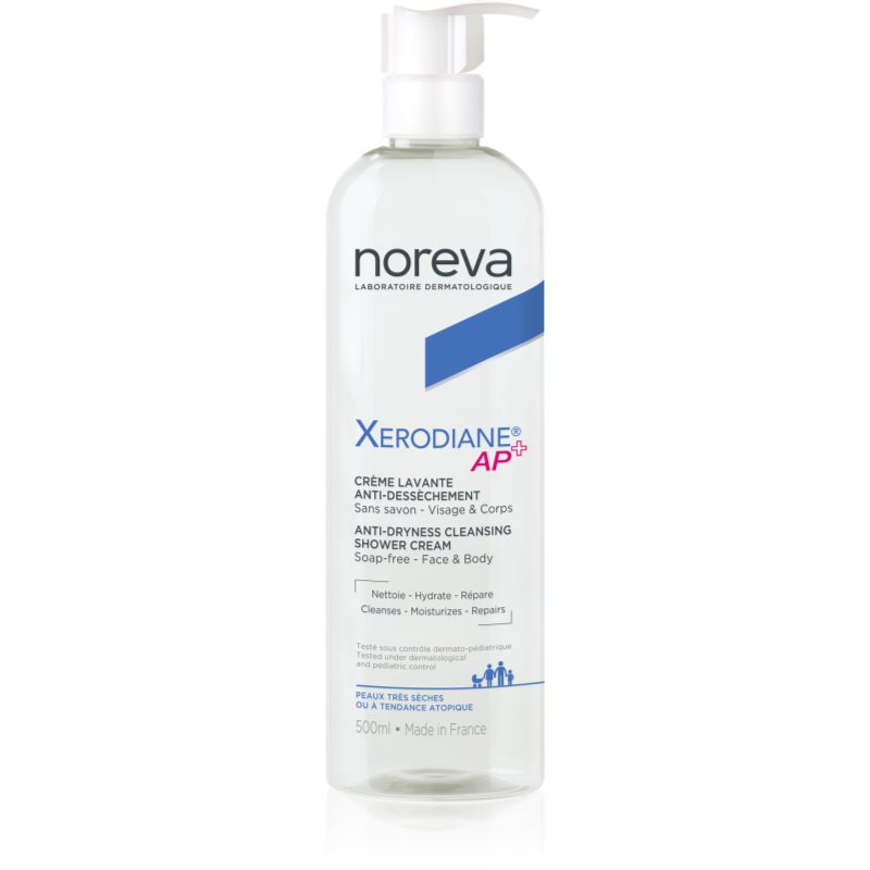 Noreva Xerodiane AP+ Anti-dryness Shower Cream cremă de duș intens hrănitoare pentru pielea sensibilă 500 ml