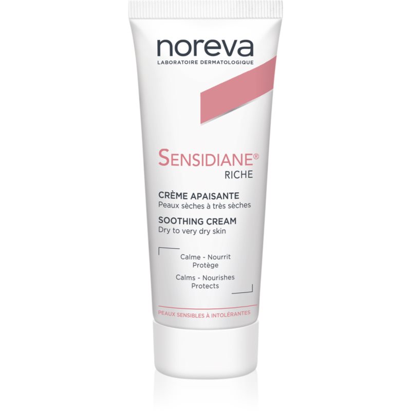 Noreva Sensidiane Rich Soothing Cream crema de fata calmanta si racoritoare 40 ml