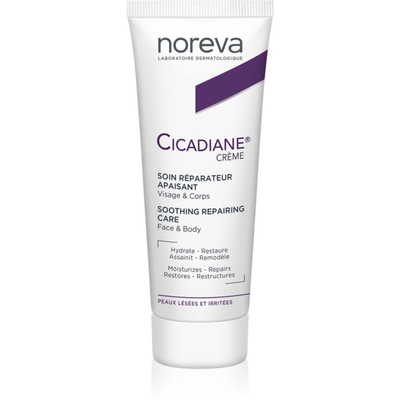 Noreva Cicadiane Soothing Repairing Care crema cu efect de reparare pentru piele sensibila 100 ml