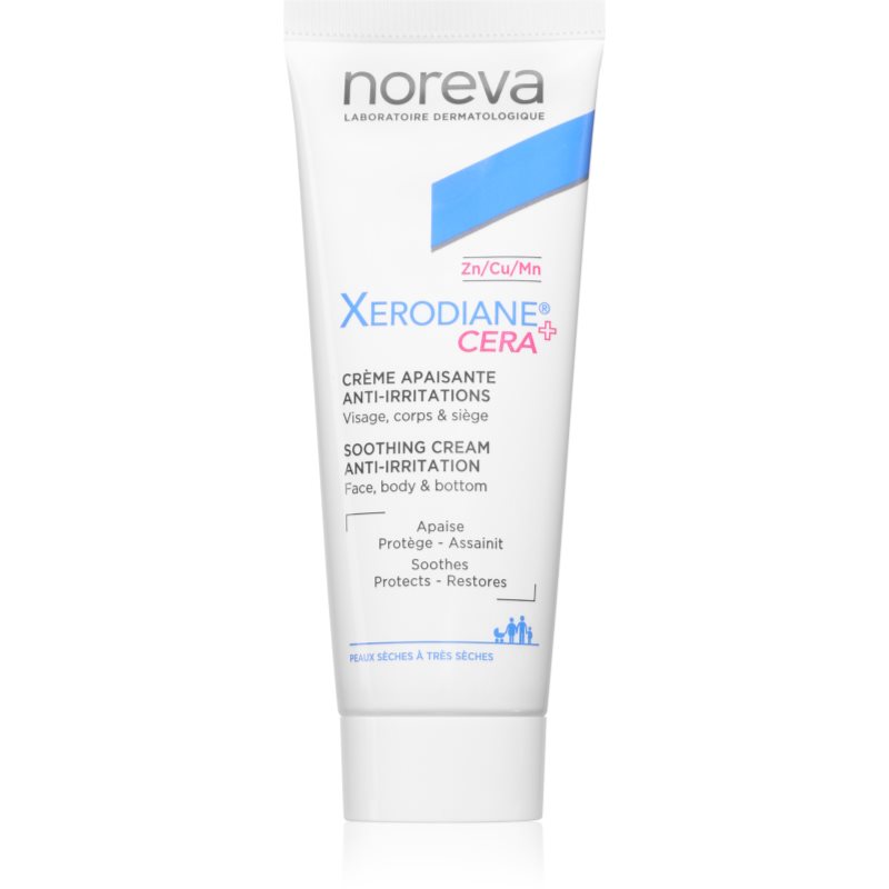 Noreva Xerodiane® Cera Soothing Cream Anti-Irritation crema calmanta pentru fata si corp 40 ml