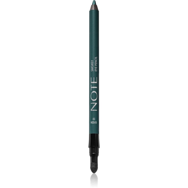 Note Cosmetique Smokey Eye Pencil creion dermatograf waterproof 03 Green 1,2 g