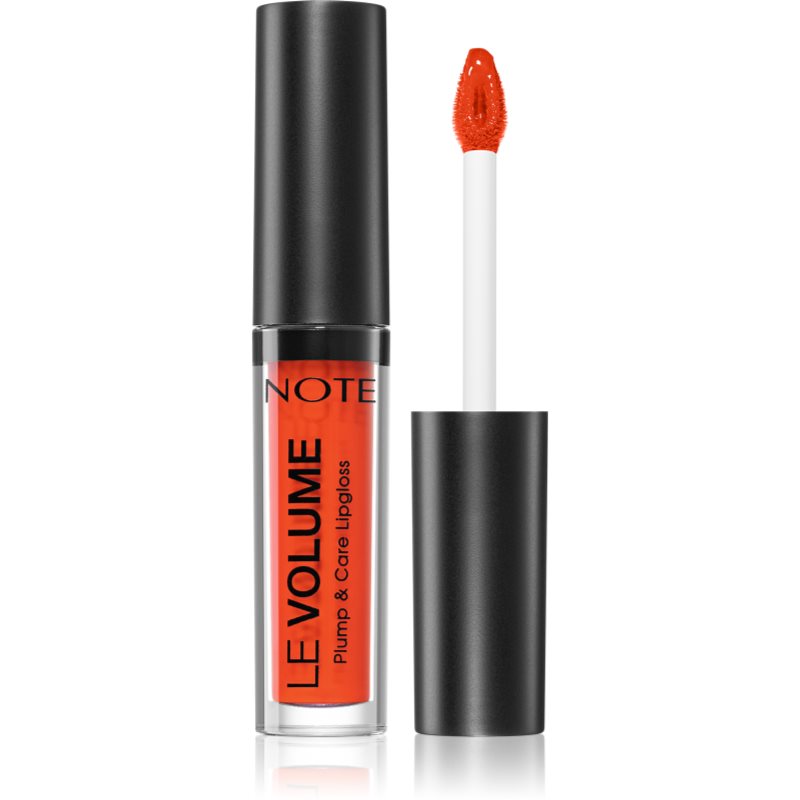 Note Cosmetique Le Volume luciu de buze pentru un volum suplimentar 05 No Fear Red 2,2 ml