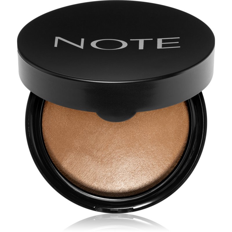 Note Cosmetique Baked Powder Pudra coapta, pentru stralucire culoare 03 Caramel Cake 10 g