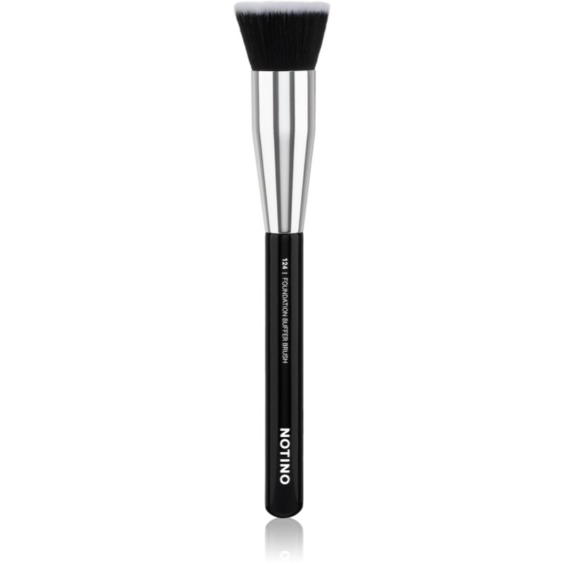 Notino Makeup Brushes Professional Foundation Buffer Make-Up Brush 124 pensula pentru machiaj 1 buc