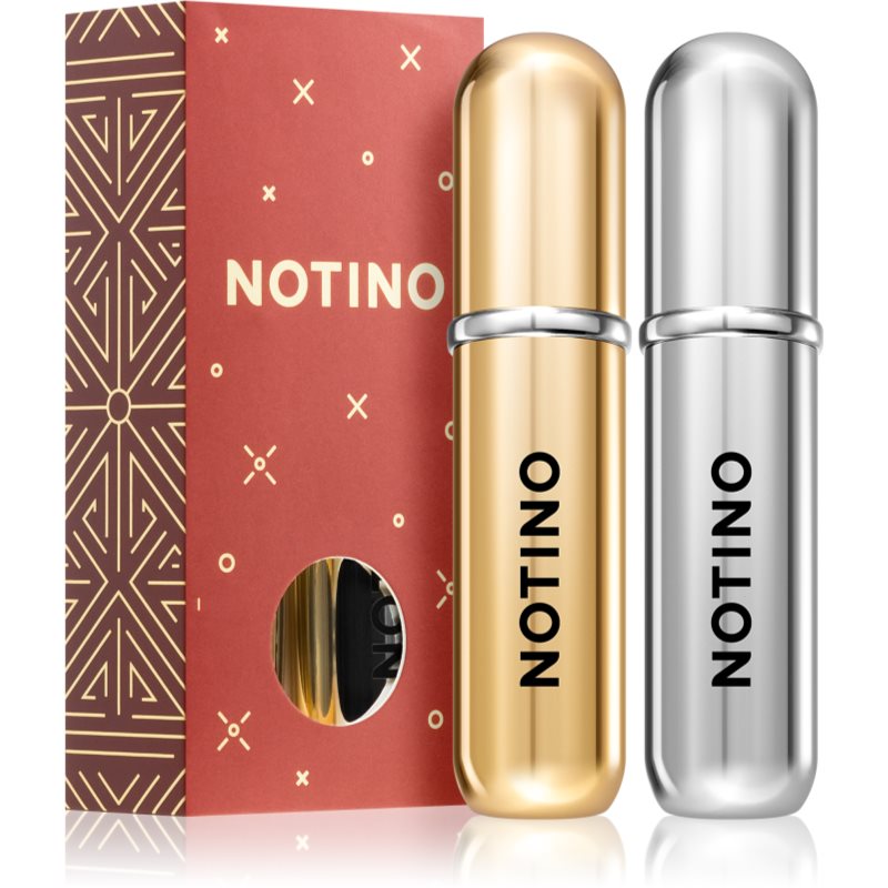 Notino Travel Collection Perfume Atomiser sticluță reîncărcabilă cu atomizor set cadou 2 buc