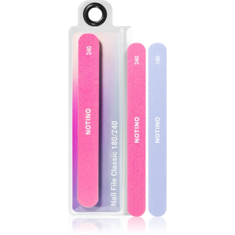 Notino Nail Tools Nail File Classic pilă de unghii clasică cu două straturi aspre Classic180/240 1 buc