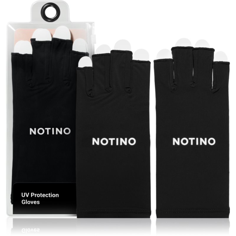 Notino Nail Tools UV Protection Gloves mănuși de protecție UV Black 1 buc