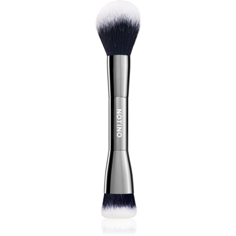 Notino Dual-End Complexion Brush 420 pensula pentru aplicarea pudrei fata-verso 1 buc