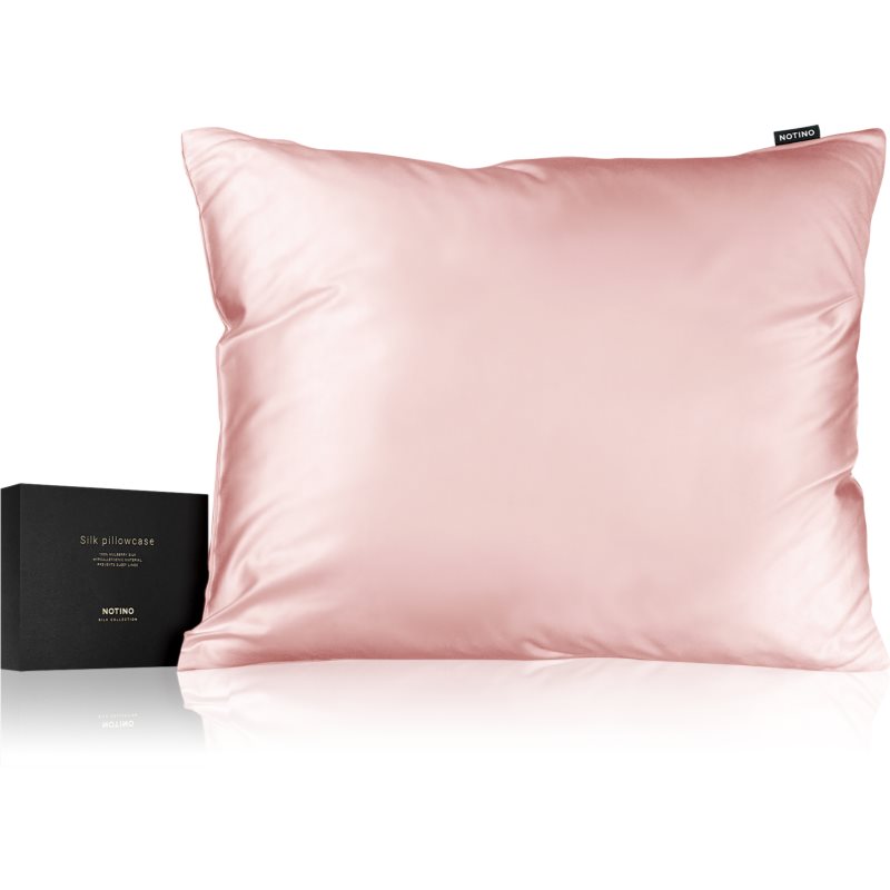Notino Silk Collection Pillowcase Fata De Perna Din Matase Pink 50x60 Cm