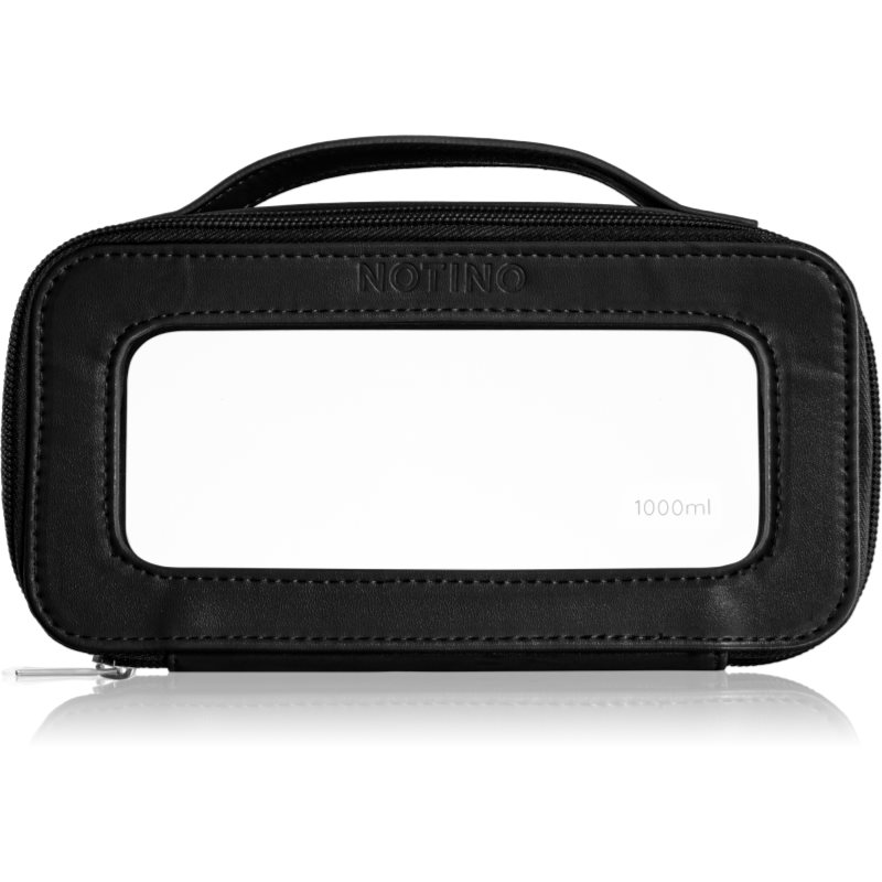 Notino Travel Collection Cosmetic bag servietă pentru cosmetice Black 20x10x5 cm 1 buc