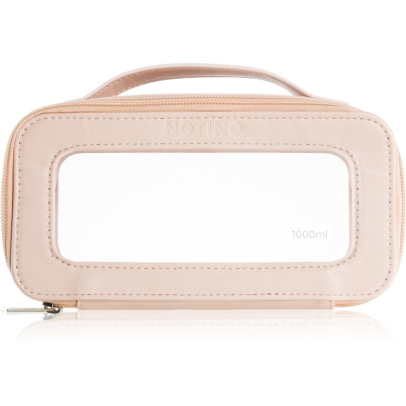 Notino Travel Collection In-Flight Pouch servietă pentru cosmetice Beige 20x10x5 cm 1 buc