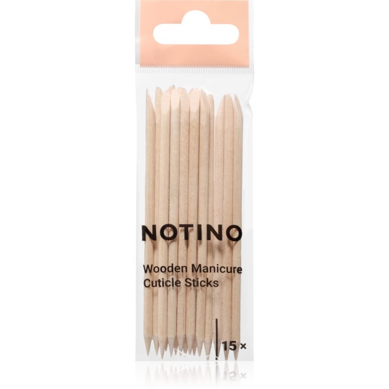 Notino Nail Tools Wooden Manicure Cuticle Sticks cuticule din lemn de presa 15 buc