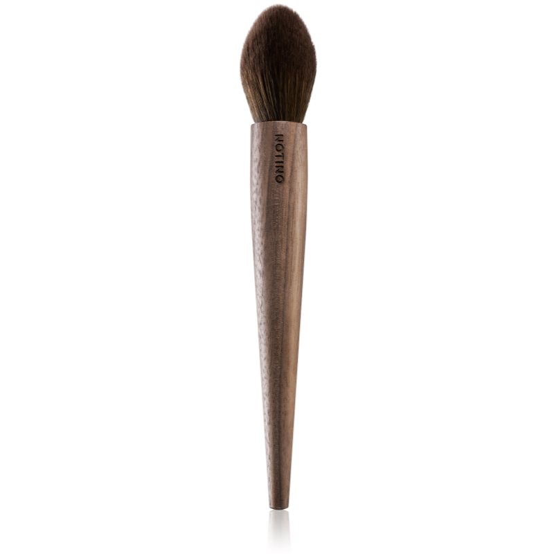 Notino Wooden Collection Powder brush pensula pentru aplicarea pudrei 1 buc