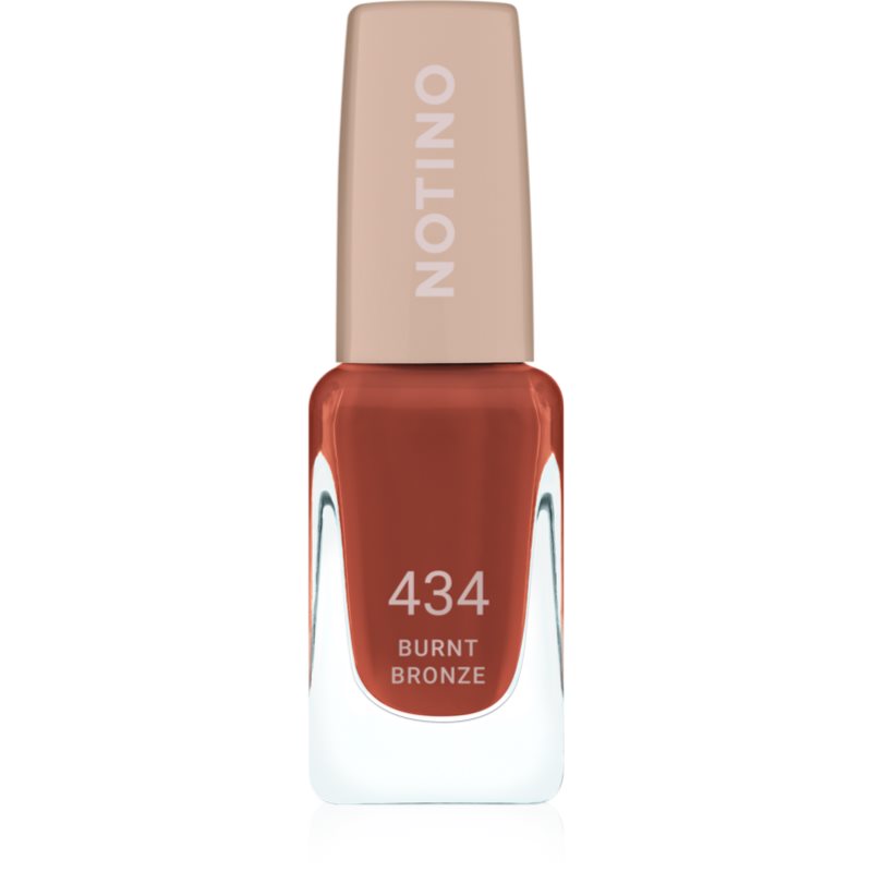 Notino Gel Effect Nail Polish lac de unghii cu efect de gel 434 Burnt Bronze 10 ml