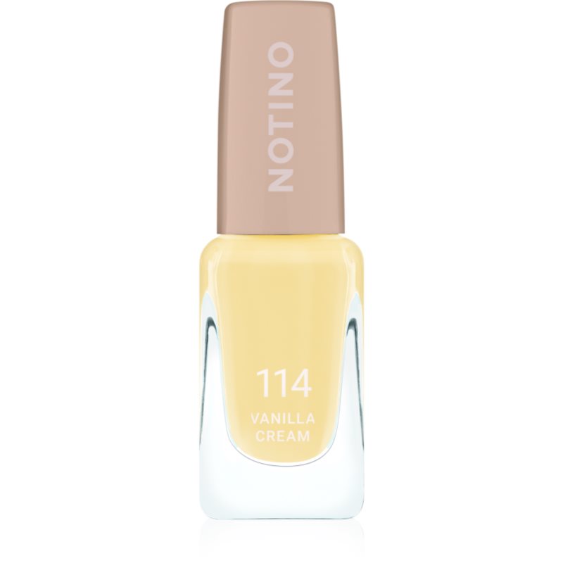 Notino Gel Effect Nail Polish lac de unghii cu efect de gel 114 Vanilla Cream 10 ml