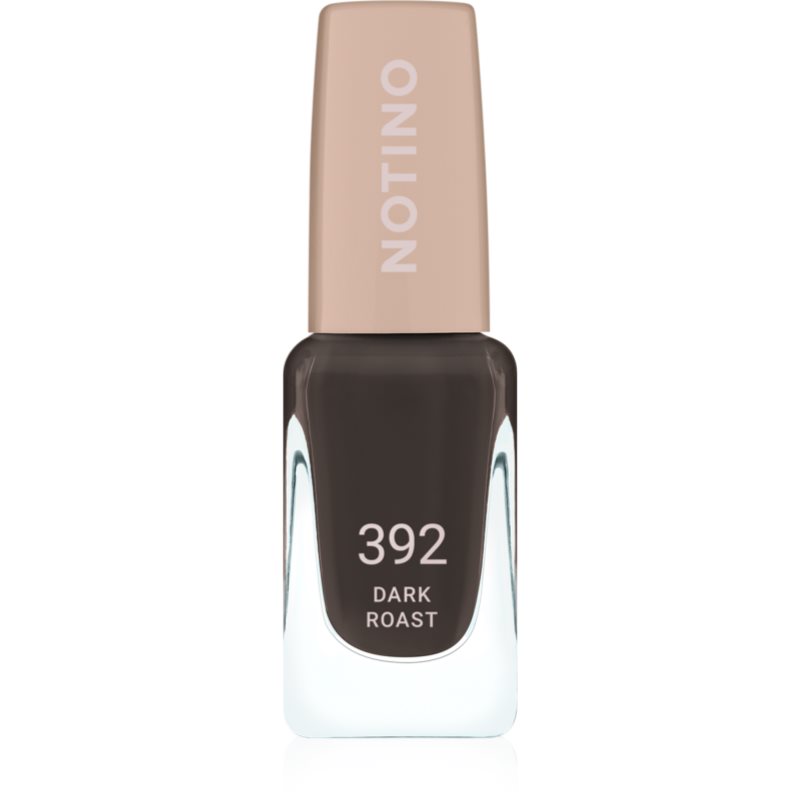 Notino Gel Effect Nail Polish lac de unghii cu efect de gel 392 Dark Roast 10 ml