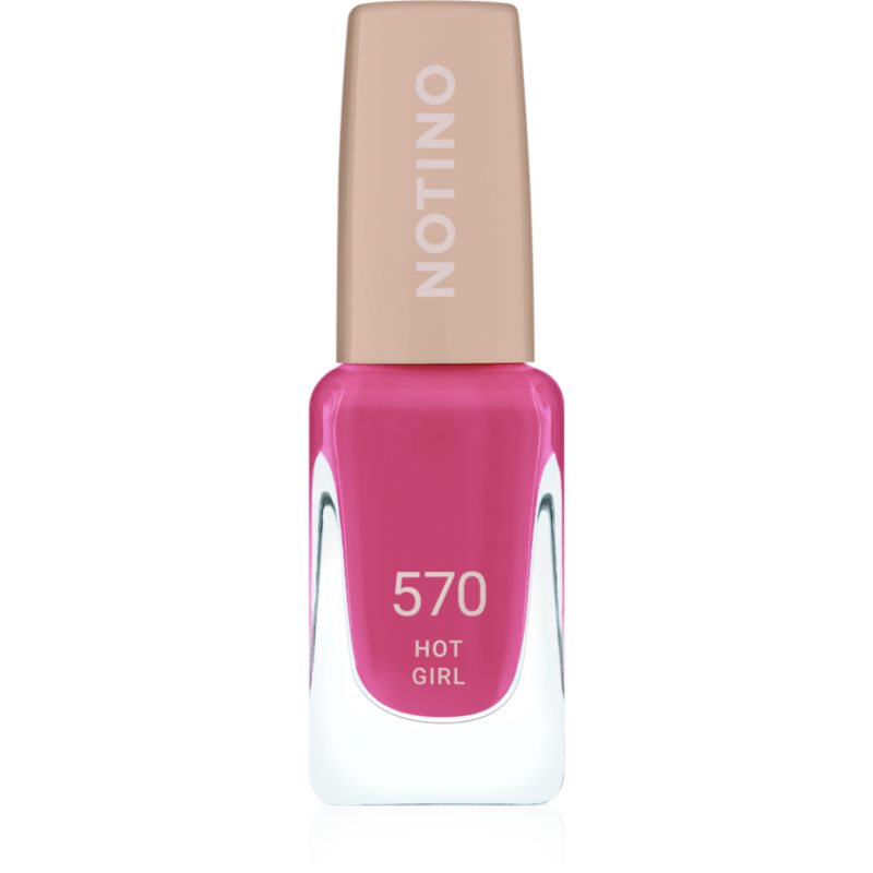 Notino Gel Effect Nail Polish lac de unghii cu efect de gel 570 Hot Girl 10 ml