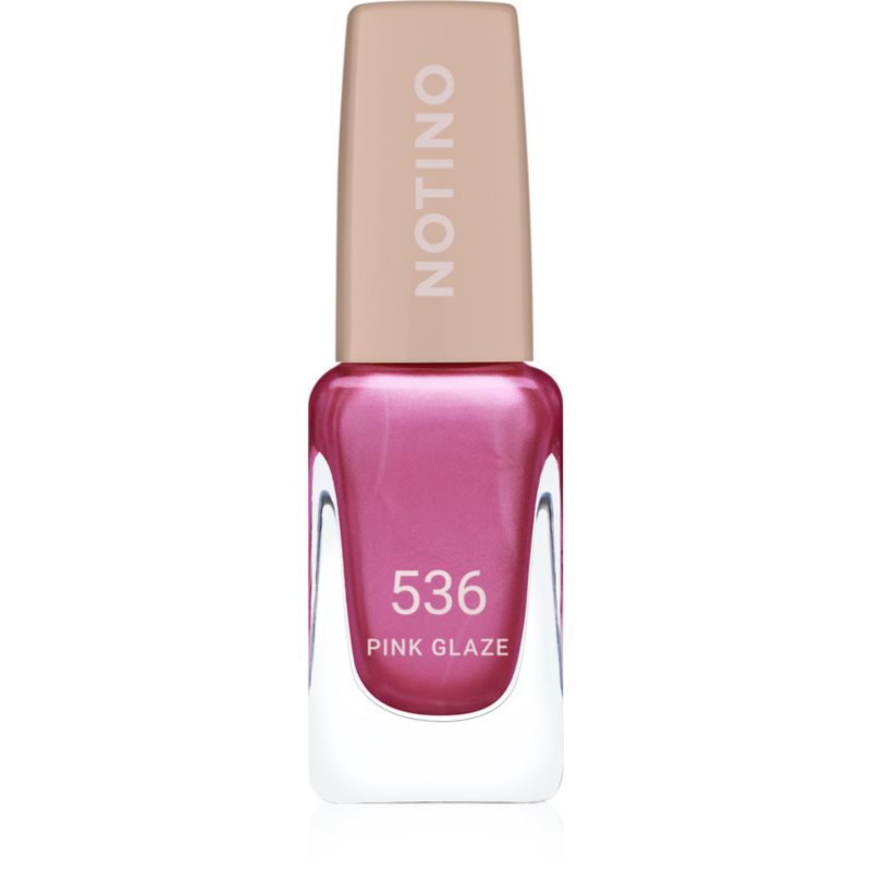 Notino Gel Effect Nail Polish lac de unghii cu efect de gel 536 Pink Glaze 10 ml